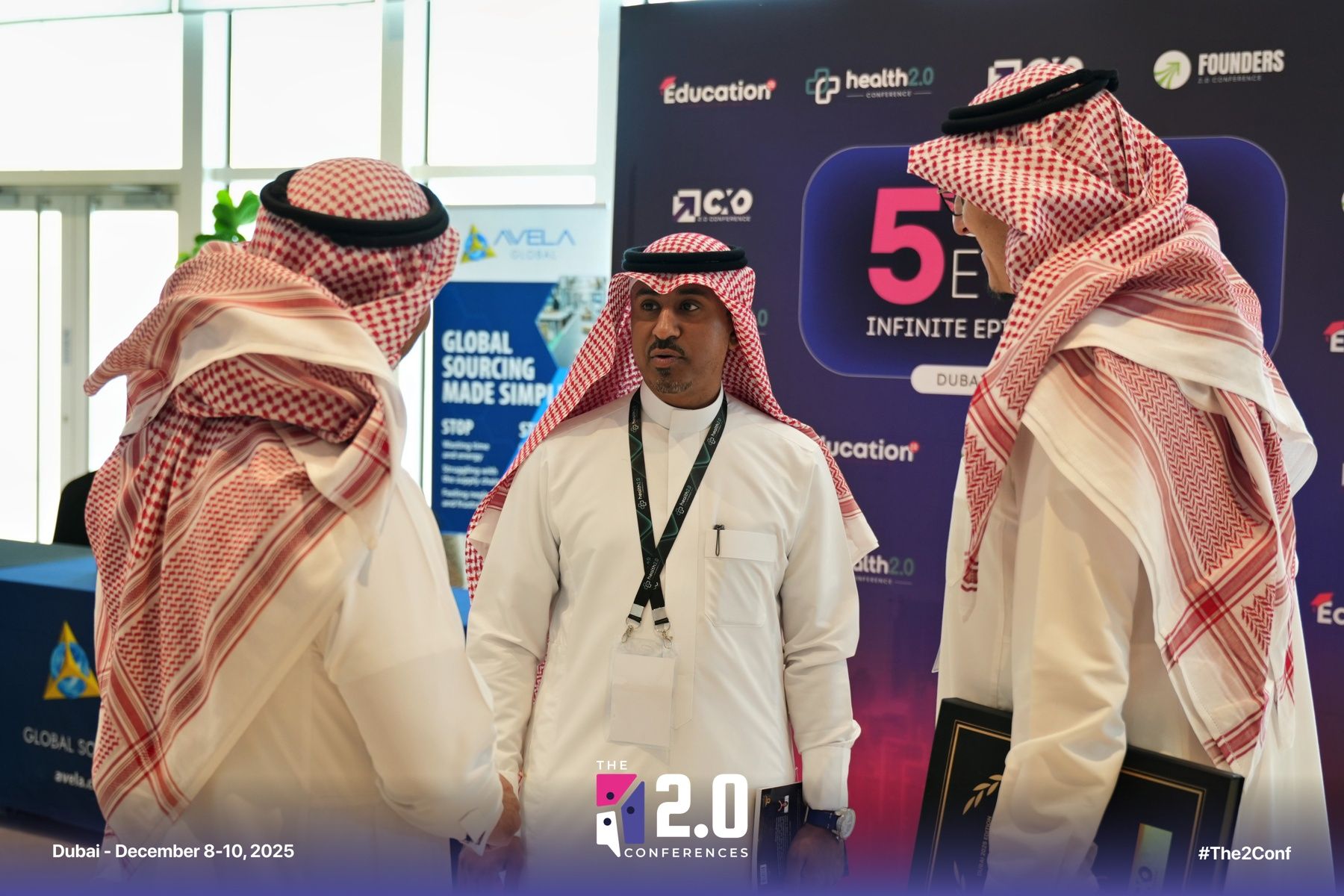 Dr. Essa in conversation with executives